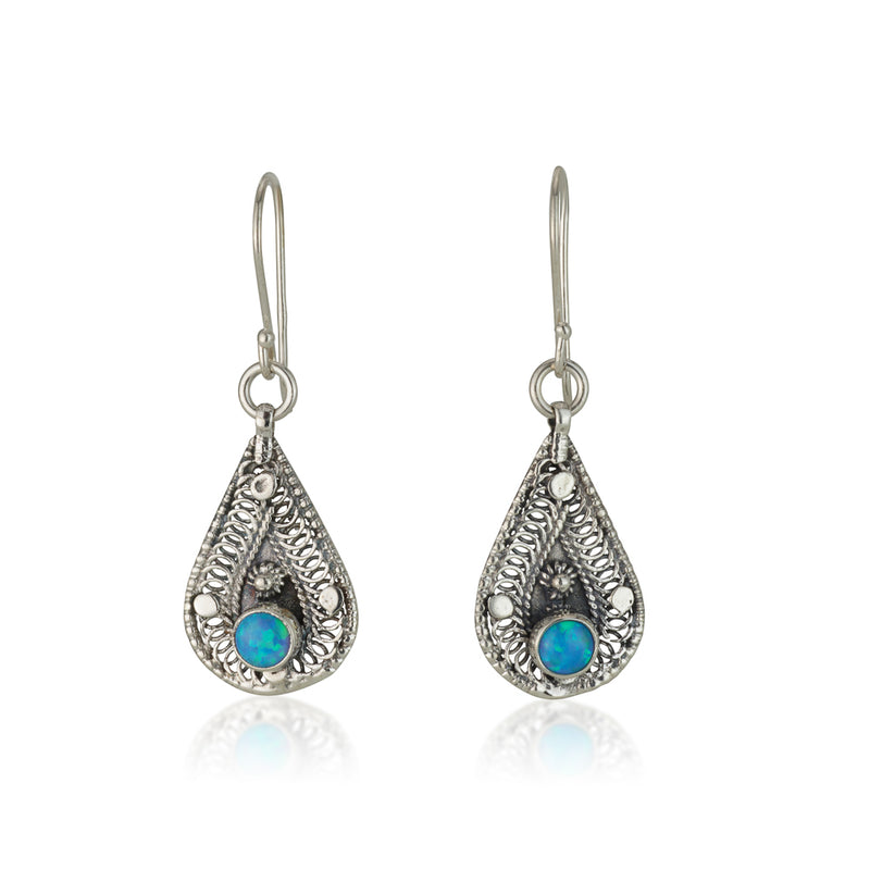 Silver Filigree Star Earrings – Eclipse Designs